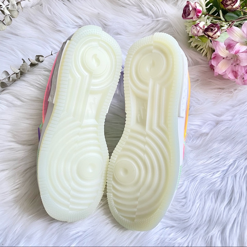 Nike Air Force 1 Fontanka Game Day Sail Green Strike Women’s 9 New - Picture 10 of 16